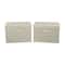 Household Essentials Canvas Storage Boxes with Lids, 2ct.